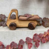 Handcrafted Solid Cherry Wood Truck Toy – Durable & Safe for Toddlers (4)