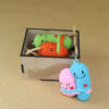 Handmade Crochet Keychain – Hug Shape Design Perfect for Keys & Daily Carry (4)