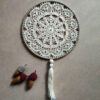 Handmade Knitted Wall Hanging – Dream Catcher Style for Home Decor (5)