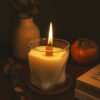 Handmade Lavender Blossom Jar Candle – Soothing Floral Aroma for Calm Moments & Special Occasions (3)