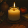 Handmade Lavender Jar Candle – Calming Floral Fragrance for a Cozy Home Atmosphere (4)