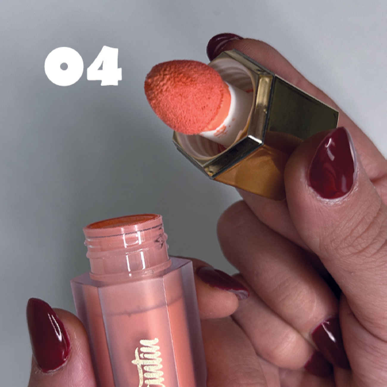 Hantin Liquid Blush – High Pigment Matte Finish (Shade 04)
