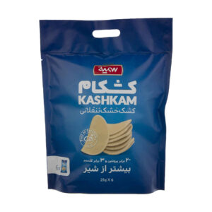 Authentic Iranian Kashk – Persian Dry Curd Snack Packs – 25g (Pack of 6)