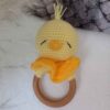 Knitted Baby Rattle - Lightweight, Perfect for Tiny Hands to Grasp & Shake (2)