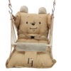 LI Baby Swing – Teddy Bear Design Soft Cotton Infant Hammock with Safety Belt & Adjustable Recline (4)