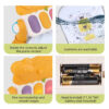 Lion Theme Baby Activity Mat with Hanging Toys and Sound (4)