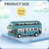 London Double-Decker Musical Toy Bus – Die-Cast Metal with Opening Doors (4)