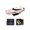 Mini Palm-Size White RC Boat for Kids Ages 8 and Up – Durable Waterproof Design (1)