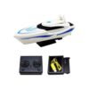 Mini Palm-Size White RC Boat for Kids Ages 8 and Up – Durable Waterproof Design (3)