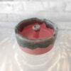 Modern Ceramic Ashtray for Indoor & Outdoor Use in Pink (1)
