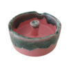 Modern Ceramic Ashtray for Indoor & Outdoor Use in Pink (10)