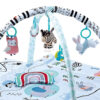 Multi Use Baby Play Mat with Rabbit and Zebra Print (2)
