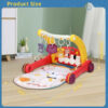Musical Animal-Themed Baby Walker with Interactive Piano – Fun & Educational Toddler Toy (6)