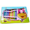 Musical Fun Cute Cow Xylophone for Kids, Perfect Gift & Learning Tool (1)