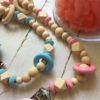 Natural Wooden Pacifier Chain – Safe & Stylish Baby Accessory (3)