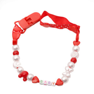 Pacifier Clip with Strong Grip – Attaches to Baby’s Outfit for Easy Access to