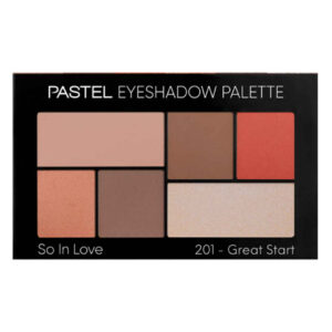 Pastel Eyeshadow Palette – So In Love Model Pearl Pigments High Pigmentation and Long Wear – 201