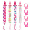 Pico Clip Baby Pacifier Strap – Safe, Durable & Easy to Attach Pack of 8 (5)