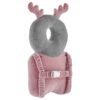 Pink Deer Baby Head Support Pillow – Plush & Lightweight and Protective for Little Explorers (6)