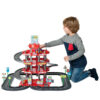 Playset with 3 Mini Cars – Realistic Design & Interactive Fun for Kids - 4 Level Parking Garage (1)