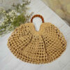 Raffia Oversized Tote – Stylish Handwoven Bag with Bamboo Handles (2)