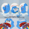 Safe and Soft Animal Print Baby Mat with Piano and Rattles (5)