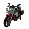 Scale Red Die-Cast Pull-Back Motorcycle Toy with Lights & Sound -116 (4)