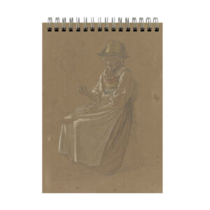 Sitting Figure Sketchbook – Ideal for Artists Studying Posture and Composition