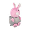 Soft Plush Baby Head Protector – Cute Pink Bunny Design for Newborns (5)