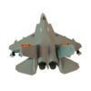 Stealth Fighter Jet Model J-35 – Decorative Collectible with Red & Blue LED Lights and Sound Effects (3)