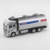 Sturdy White Fuel Carrier Truck – Safe and Realistic Toy Model (1)