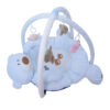 Teddy Bear Design Baby Play Mat with Forest Animal Hanging Toys in Four Colors (2)