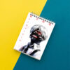 Tokyo Ghoul Themed Spiral Notebook – 60 Sheets of Premium Cream Paper (6)