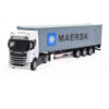 Vintage 1996 Mercedes-Benz Actros Toy Truck with Authentic MSC Container & Fine Detailing (1)