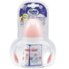 Wee Care Wide-Neck Pyrex Baby Bottle with Handles – Snowflake Design & Anti-Colic & Soft Silicone Nipple 120ml (2)