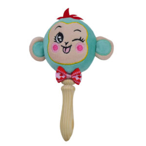 Wooden Baby Rattle – Cute Monkey Design for Newborns & Toddlers