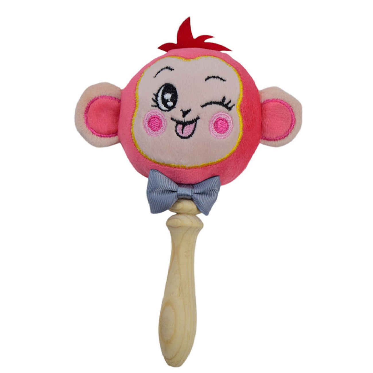 Wooden Baby Rattle – Eco-Friendly, Safe for Newborns & Infants