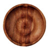 Wooden ashtray inspired by nature in light brown color (1)