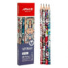 Aria VITRAY Black Pencils – Premium for Drawing & Writing and Sketching Pack of 12 (4)