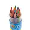 Arya 12 Colors – Durable HB Pencils in a Portable Cylinder Box (2)