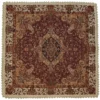 Authentic Persian Silk Termeh Cushion Cover – Traditional Paisley Pattern, Brown and Maroon Shades