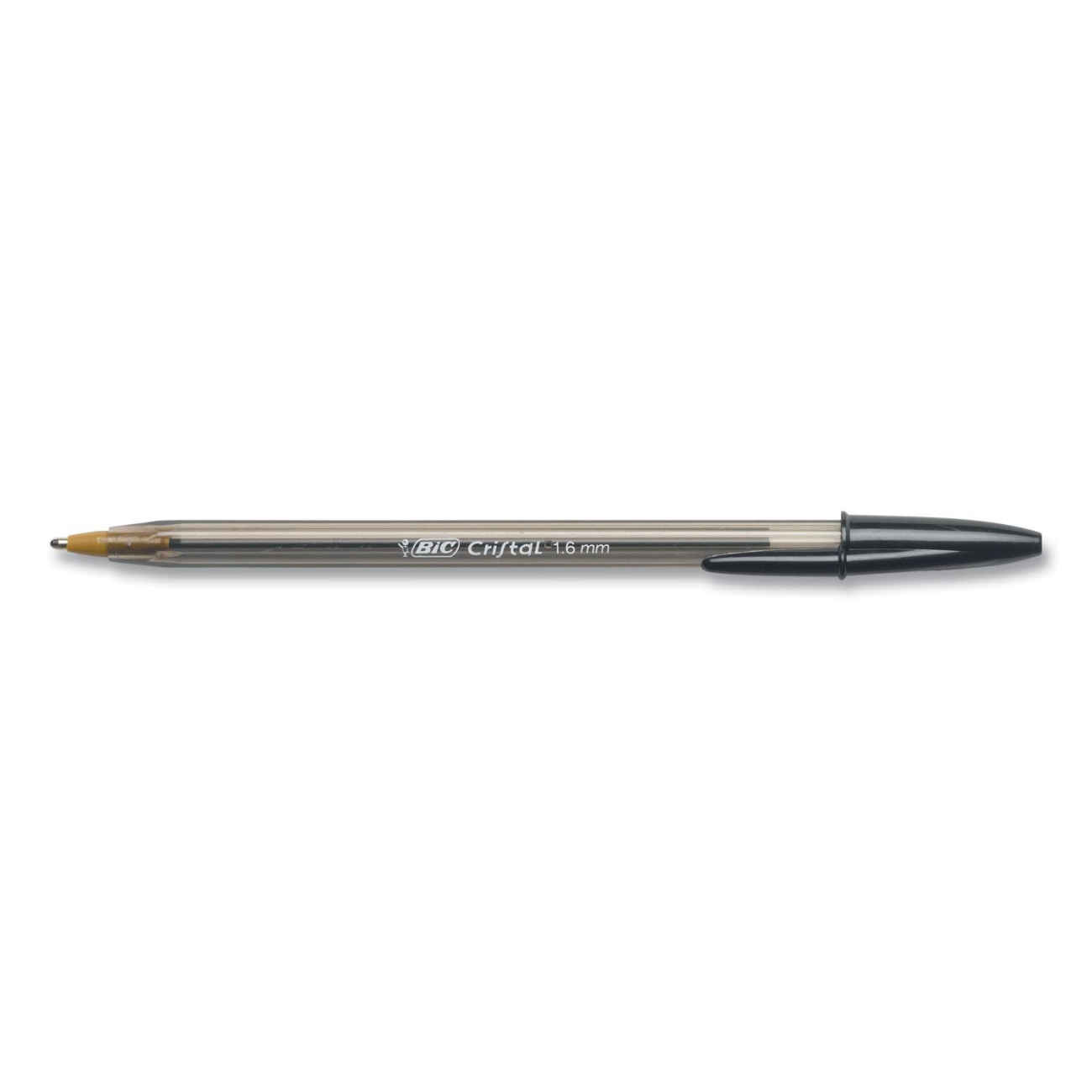 BIC Crystal Large 5-Piece Pen Set – Smooth and Reliable Writing & Plastic Barrel
