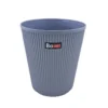 Bazan Graphic Plastic Waste Basket – Open Top Trash Bin for Home and Office (1)