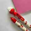 Bunny & Strawberry Themed 6-in-1 Multi-Color Pen – Playful & Functional (3)