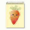 Cute Carrot Spiral Notebook – Ideal for Students and Notes (5)