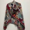 Elegant Hand-Sewn Women's Silk Scarf – Perfect for Work, Casual Outings, and Special Occasion (8)