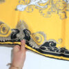 Elegant Women's Silk Scarf, Hand-Sewn – Versatile for Casual, Work & Events (1)