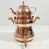 Hammered Persian Stovetop Copper Samovar & Kettle Set – 5-Liter (1)