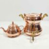 Hammered Persian Stovetop Copper Samovar & Kettle Set – 5-Liter (5)
