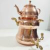 Hammered Persian Stovetop Copper Samovar & Kettle Set – 5-Liter (6)